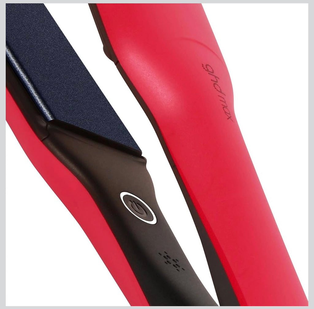 ghd Max Styler - Piastra per capelli con lamelle ampie - Edizione Limitata (Rosso Acceso)